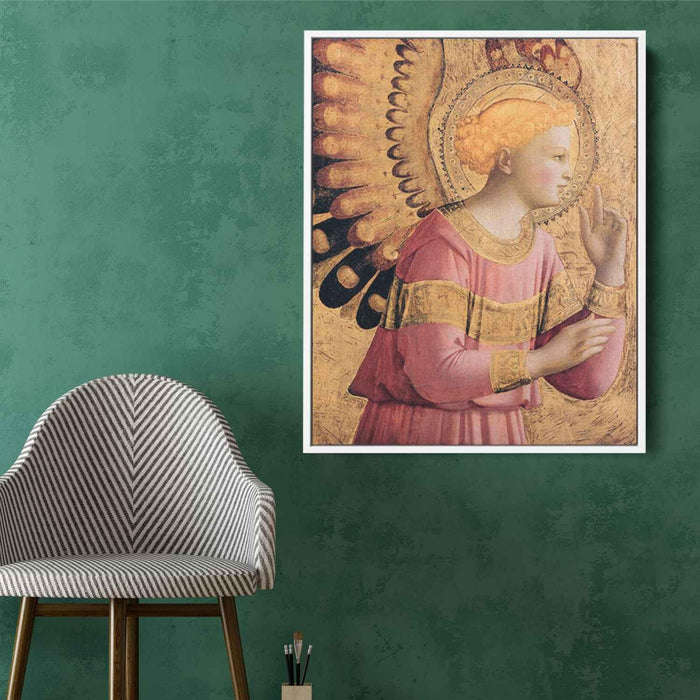 Archangel Gabriel Annunciate (1433) by Fra Angelico - Canvas Artwork