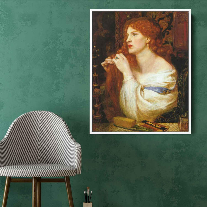 Aurelia (1879) by Dante Gabriel Rossetti - Canvas Artwork