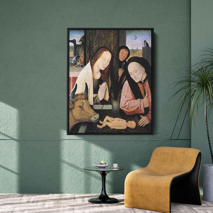 Adoration of the Child (1568) by Hieronymus Bosch - Canvas Artwork