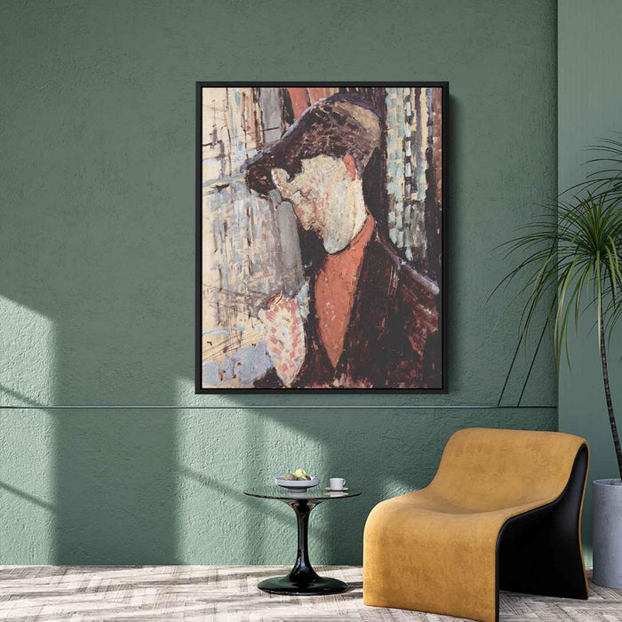 Portrait of Frank Burty Haviland (1914) by Amedeo Modigliani - Canvas Artwork