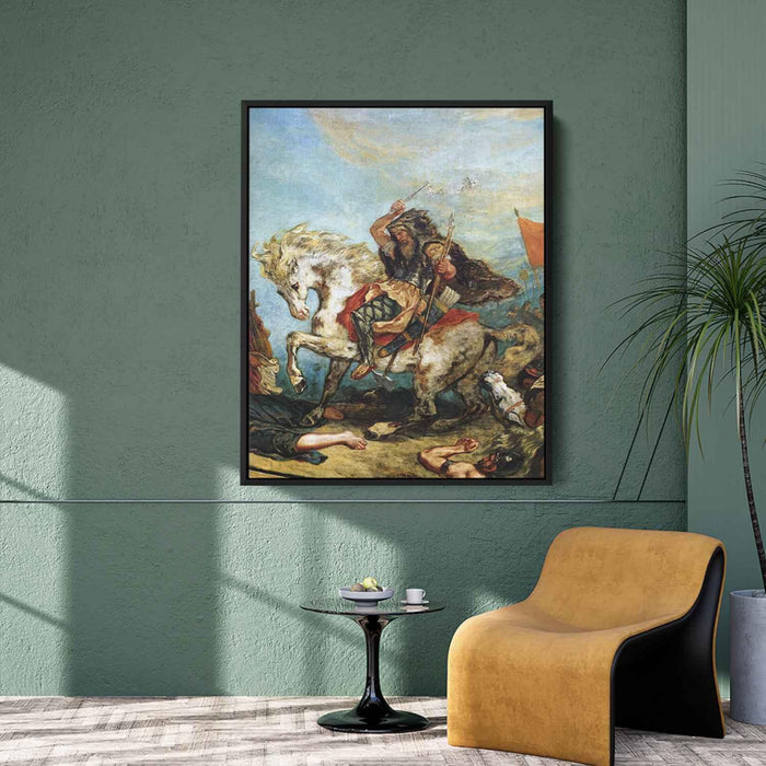 Attila the Hun (1847) by Eugene Delacroix - Canvas Artwork