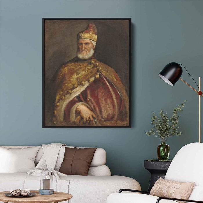 Portrait of Doge Andrea Gritti (1545) by Titian - Canvas Artwork