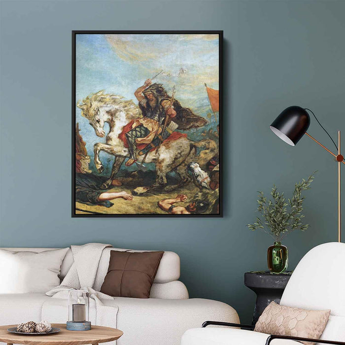 Attila the Hun (1847) by Eugene Delacroix - Canvas Artwork