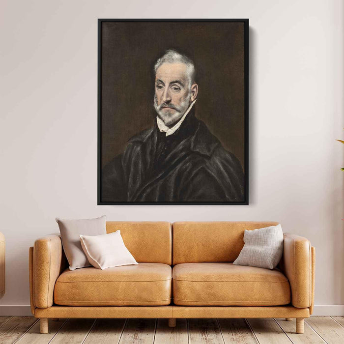 Antonio de Covarrubias (1594) by El Greco - Canvas Artwork