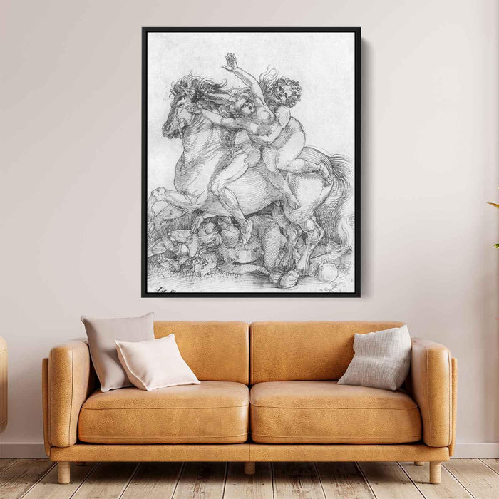 Abduction by Albrecht Durer - Canvas Artwork