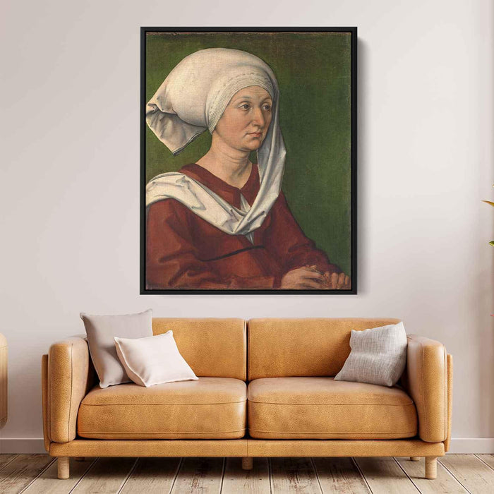 Portrait of Barbara (1490) by Albrecht Durer - Canvas Artwork