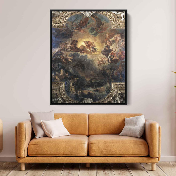 Apollo Slays Python (1851) by Eugene Delacroix - Canvas Artwork — Kanvah