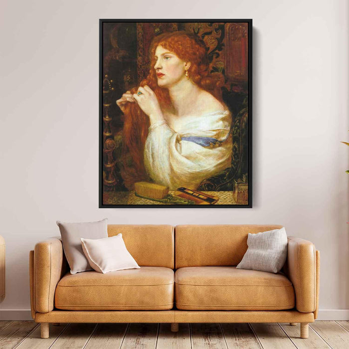 Aurelia (1879) by Dante Gabriel Rossetti - Canvas Artwork