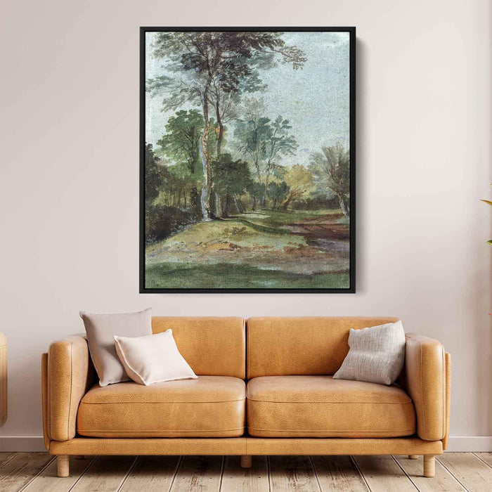 Avenue in the country by Anthony van Dyck - Canvas Artwork