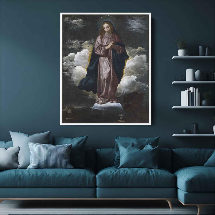 The Immaculate Conception (1619) by Diego Velazquez - Canvas Artwork