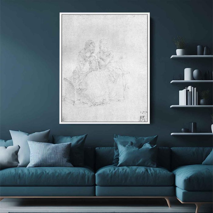 Anna selbdritt by Albrecht Durer - Canvas Artwork