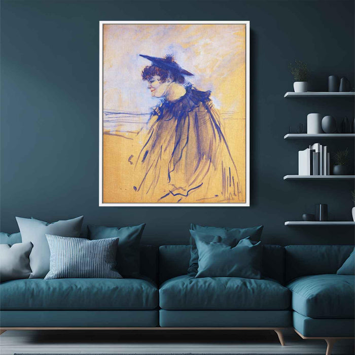 At Star , Le Havre (Miss Dolly, English Singer) by Henri de Toulouse-Lautrec - Canvas Artwork