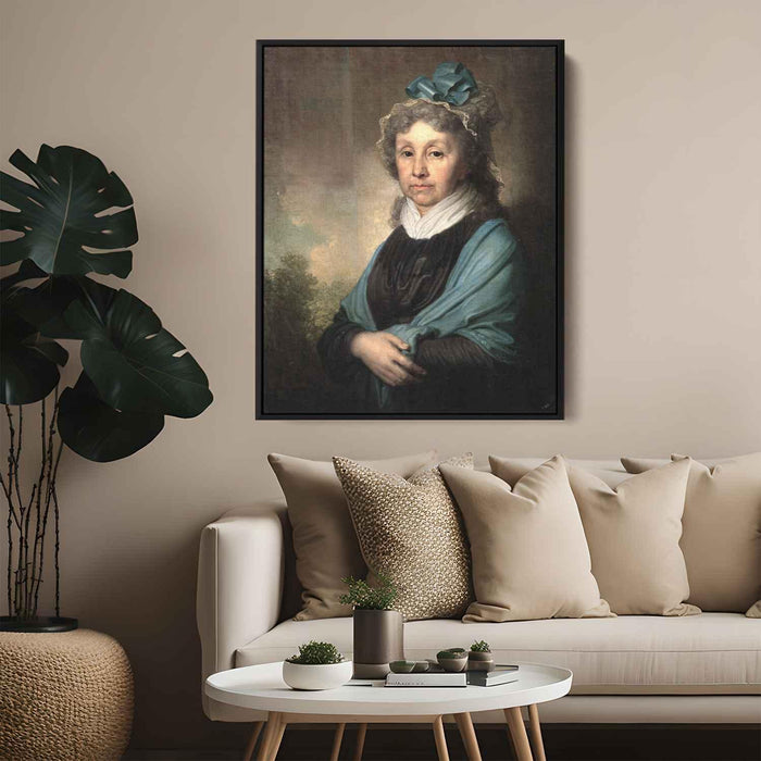 Anna S. Bezobrazova by Vladimir Borovikovsky - Canvas Artwork