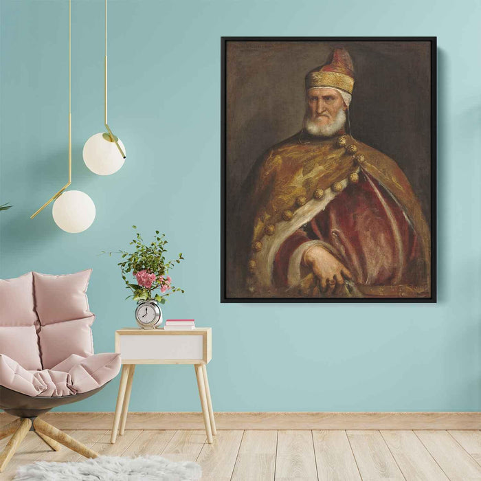 Portrait of Doge Andrea Gritti (1545) by Titian - Canvas Artwork