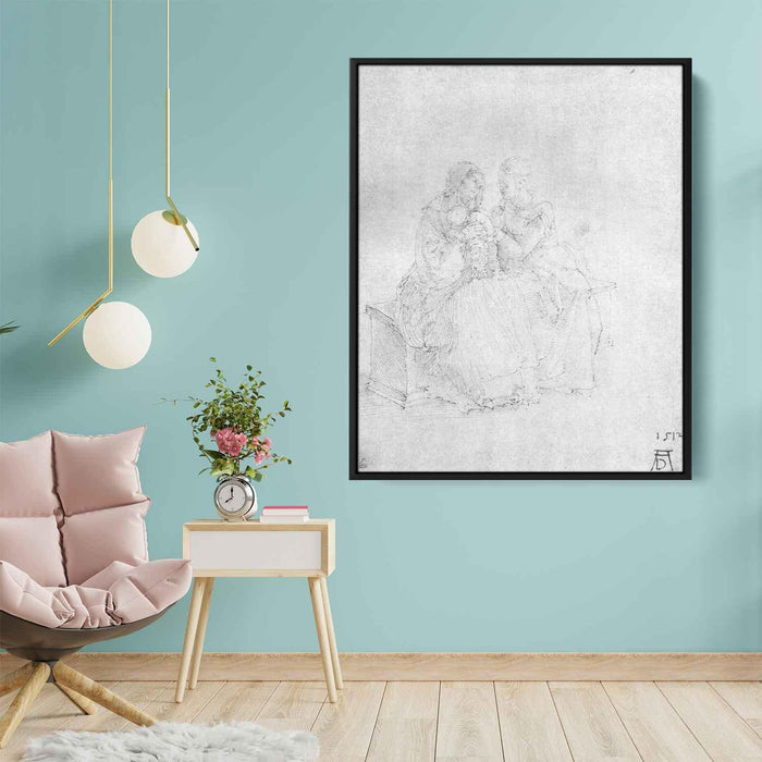 Anna selbdritt by Albrecht Durer - Canvas Artwork