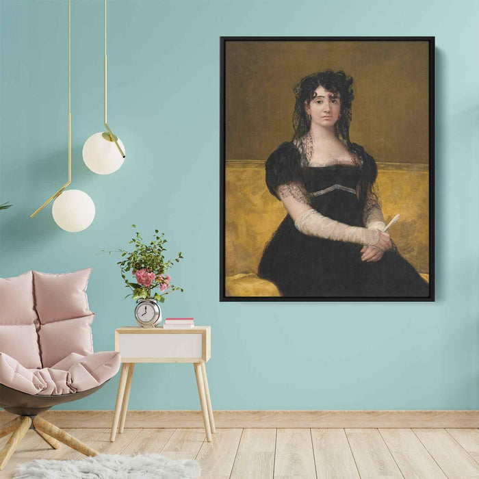 Antonia Zárate (1805) by Francisco Goya Canvas Artwork — Kanvah