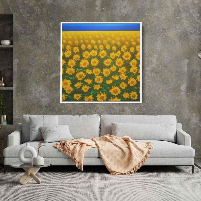 Abstract Sunflower #003 - Kanvah