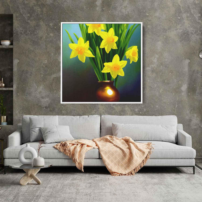 Acrylic Daffodils #003 - Kanvah
