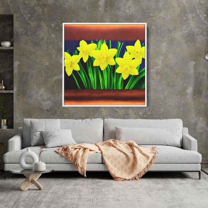 Pencil Drawing Daffodils #001 - Kanvah