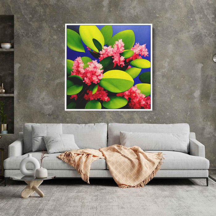 Contemporary Oil Rhododendron #001 - Kanvah