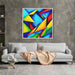 Cubist Oil Birds of Paradise #003 - Kanvah