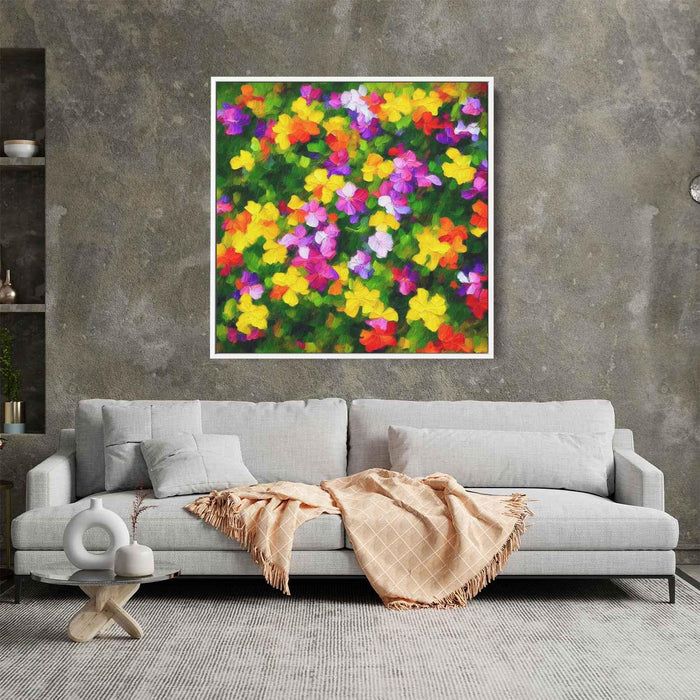 Impressionist Oil Tropical Flowers #005 - Kanvah