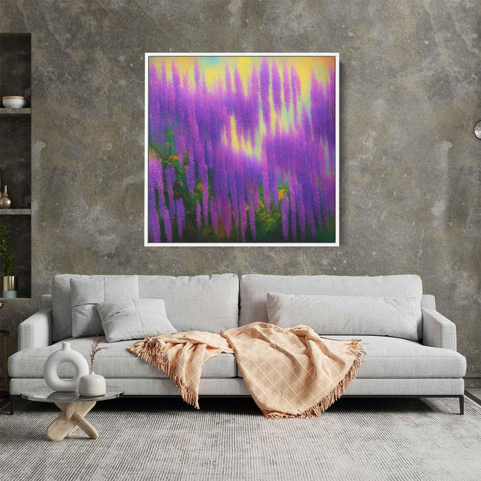 Impressionist Oil Wisteria #003 - Kanvah