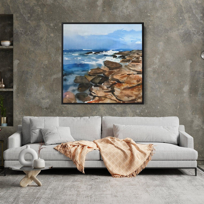 Abstract Rocky Beach #127 - Kanvah