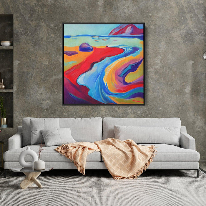 Abstract Rocky Beach #191 - Kanvah