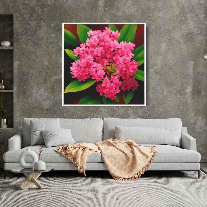 Rhododendron Oil Painting #001 - Kanvah