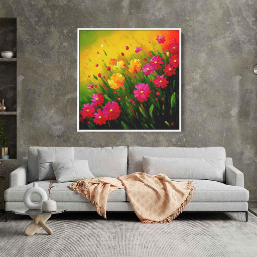 Wild Flowers Oil Painting #001 - Kanvah