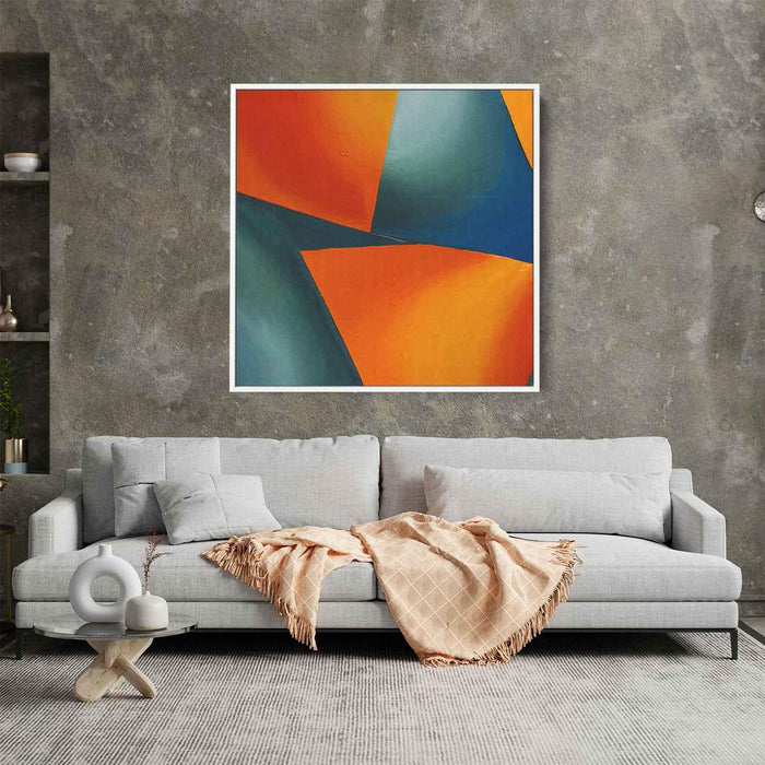 Orange Abstract Print #001 - Kanvah