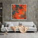 Orange Abstract Splatter #007 - Kanvah