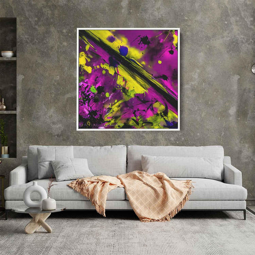 Purple Abstract Splatter #007 - Kanvah