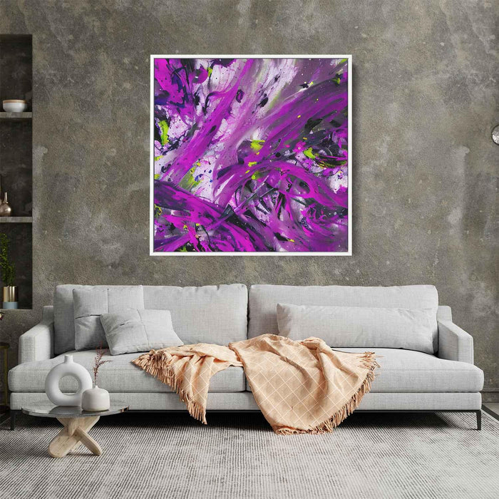 Purple Abstract Splatter #021 - Kanvah