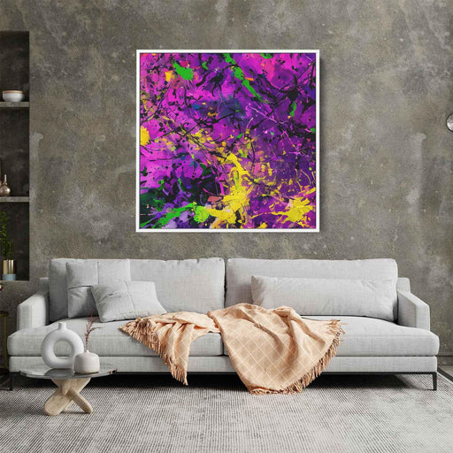 Purple Abstract Splatter #027 - Kanvah