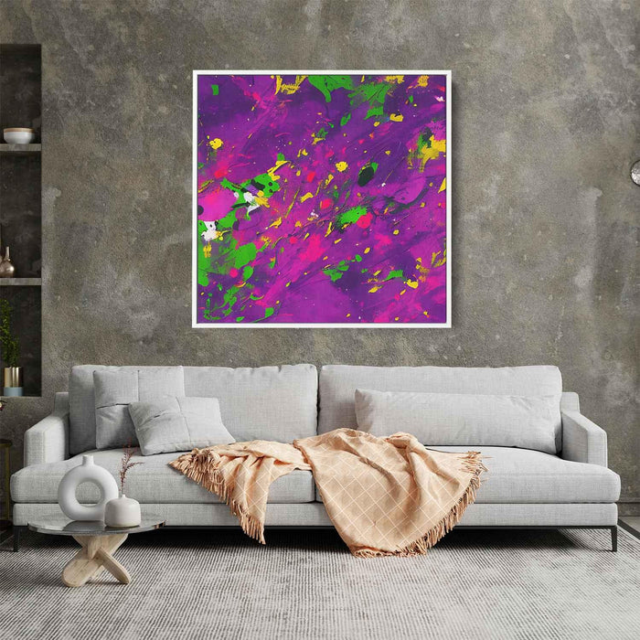 Purple Abstract Splatter #031 - Kanvah