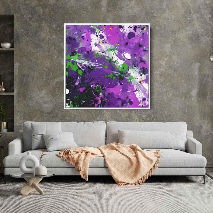 Purple Abstract Splatter #033 - Kanvah