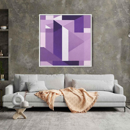 Purple Geometric Abstract #013 - Kanvah