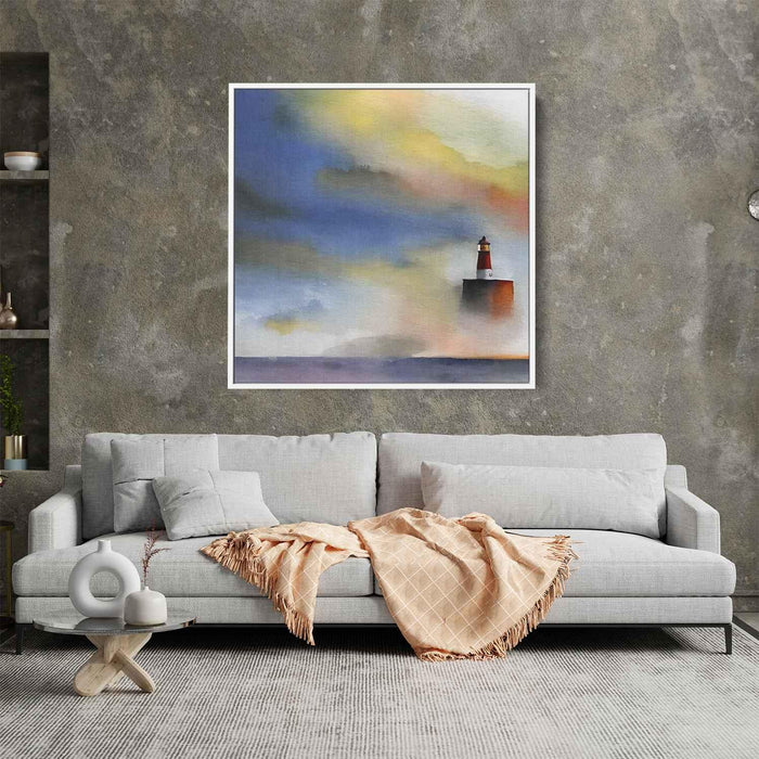 Watercolor Lighthouse #027 - Kanvah