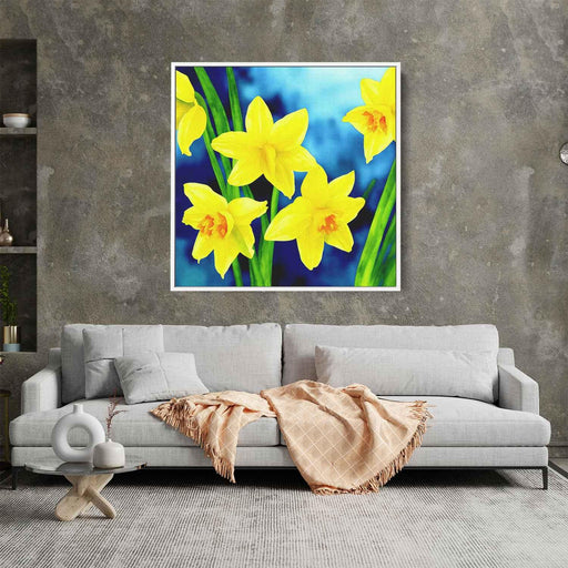 Watercolor Daffodils #005 - Kanvah