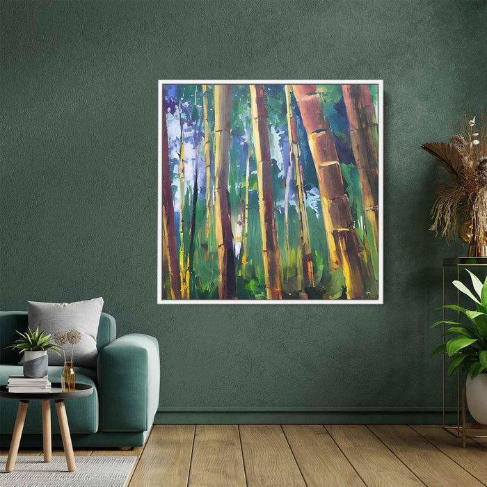 Abstract Bamboo Forest #001 - Kanvah