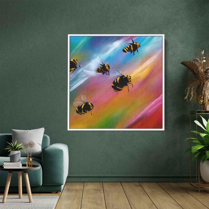 Abstract Bees #001 - Kanvah