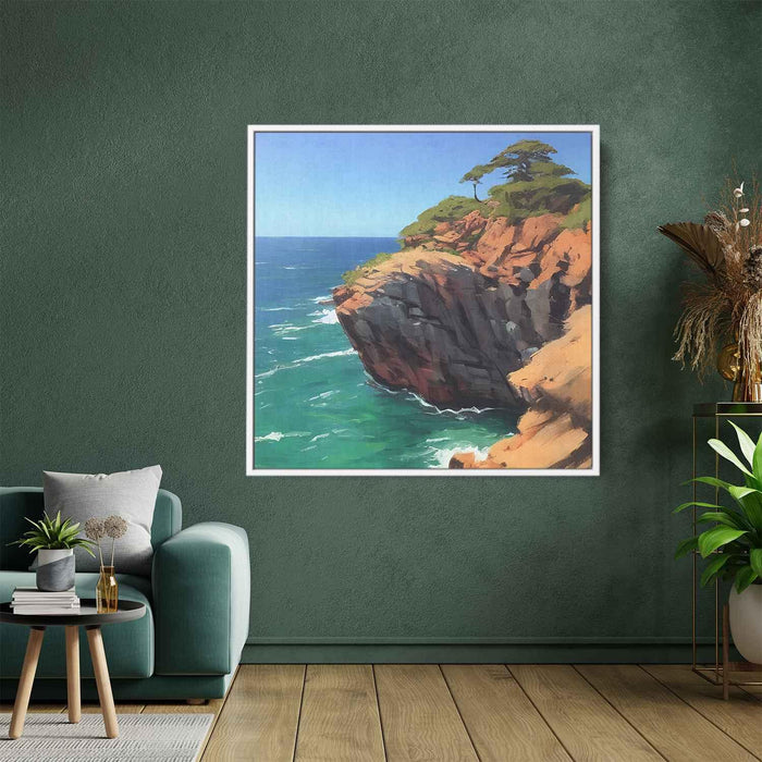 Abstract Coastal Cliffs #027 - Kanvah