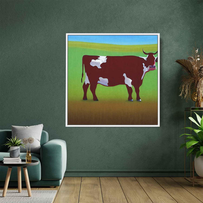 Abstract Cow #001 - Kanvah