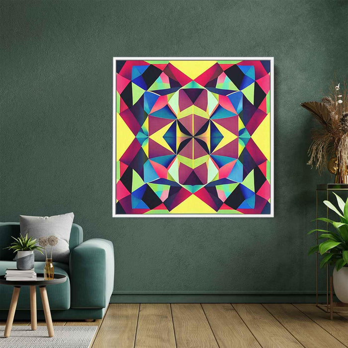 Abstract Geometric Triangles #005 - Kanvah