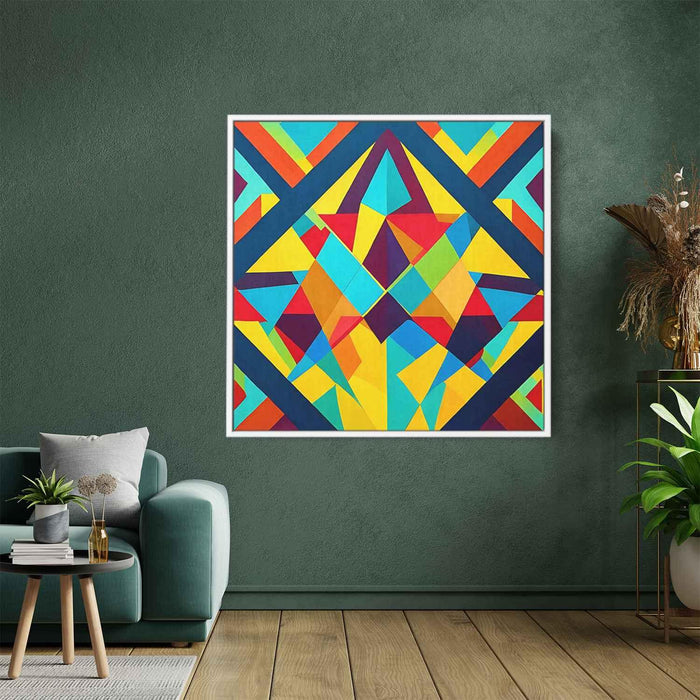 Abstract Geometric Triangles #011 - Kanvah