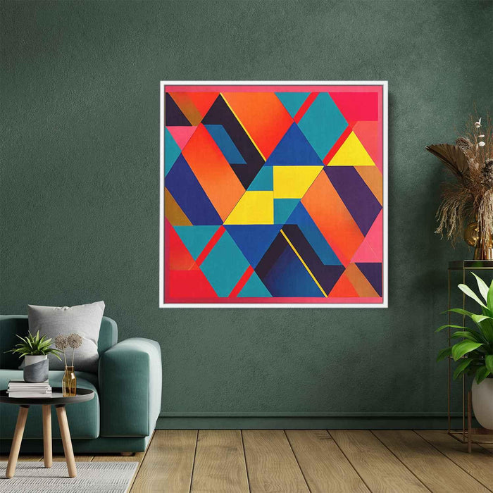 Abstract Geometric Triangles #013 - Kanvah