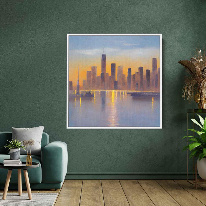 Abstract New York City Skyline #021 - Kanvah
