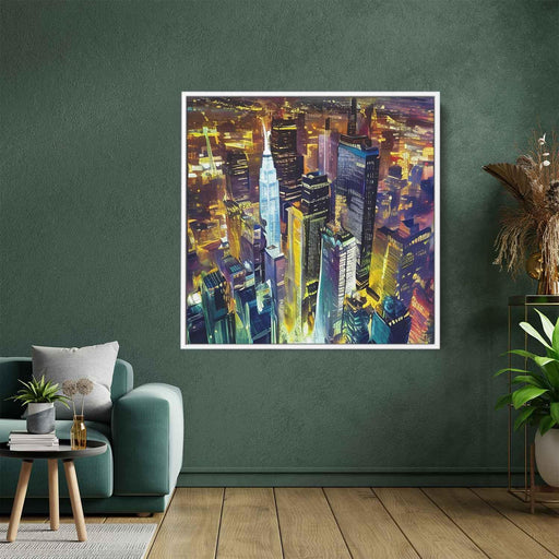 Abstract New York City Skyline #023 - Kanvah
